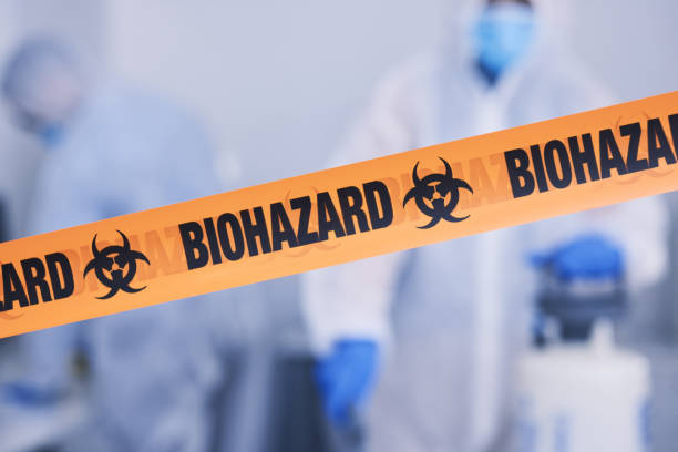 Professional Drug Lab Cleanup technician working in Utica, IN
